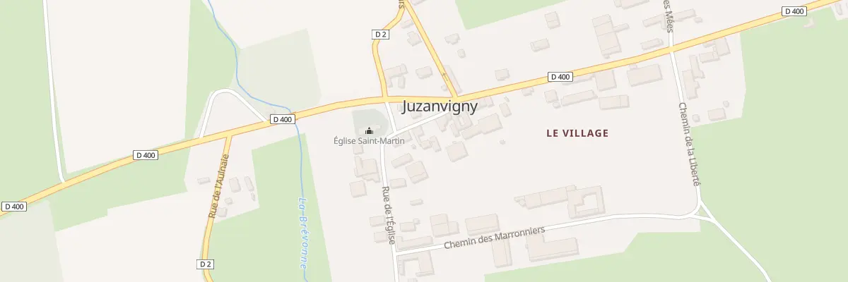 Plan du 3 Pl Saint Martin à Juzanvigny