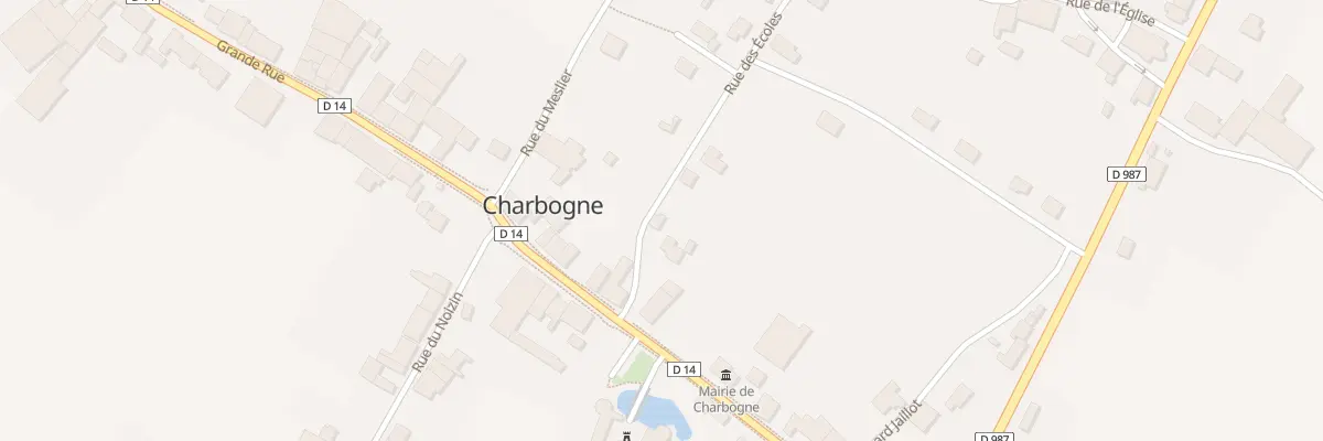 Plan du 4 Rue des Ecoles à Charbogne