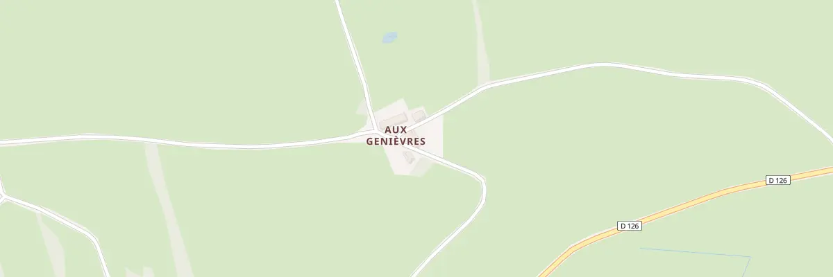 Plan du 5049 Aux Genievres - St Ythaire à Bonnay-Saint-Ythaire
