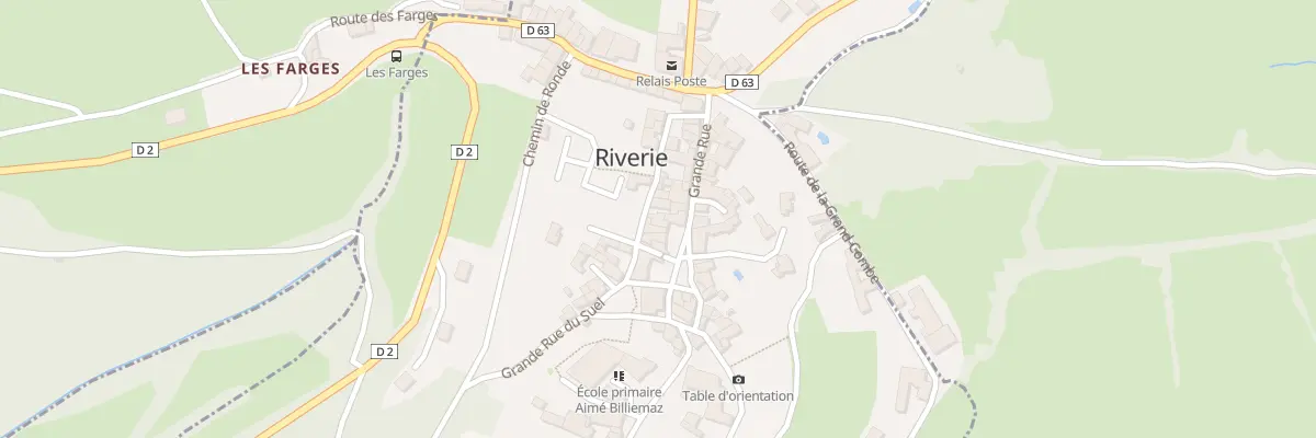 Plan du 5108 Le Bourg à Riverie