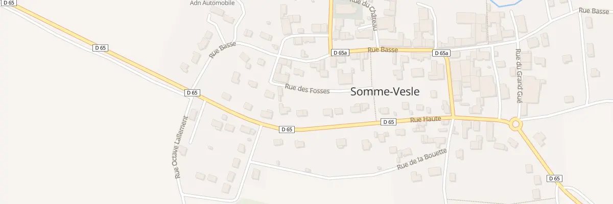 Plan du 19 Rue Haute à Somme-Vesle