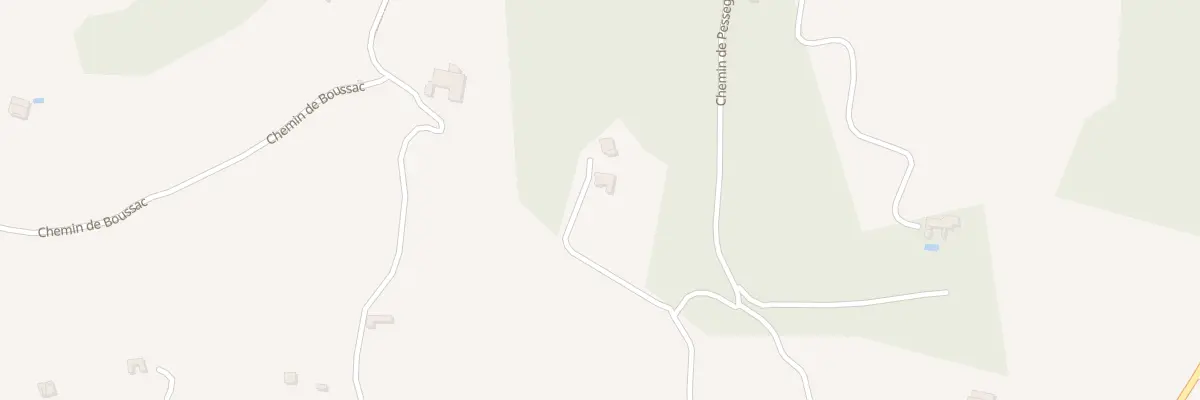 Plan du 5496 Boussac à Tresques
