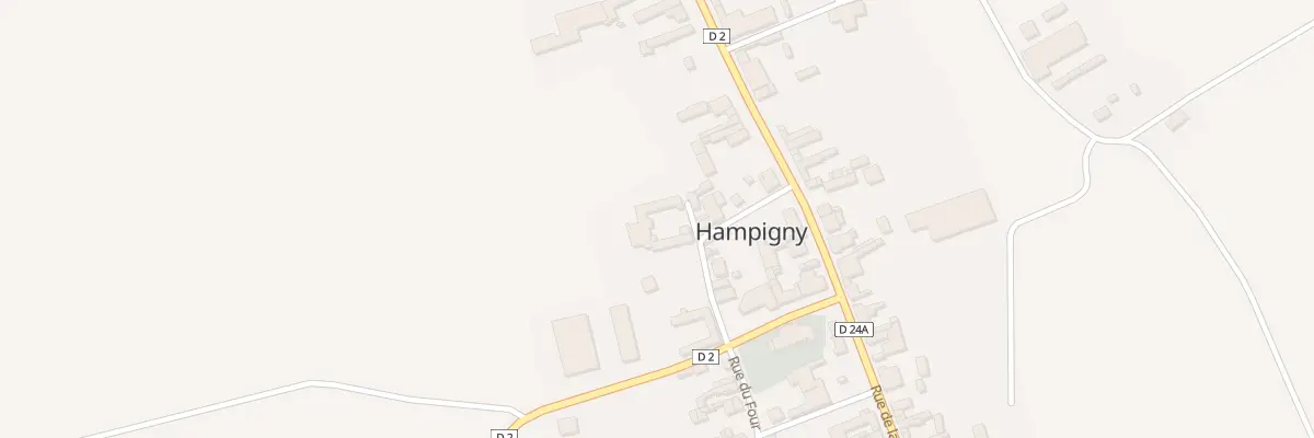 Plan du 18 Rue du Four à Hampigny