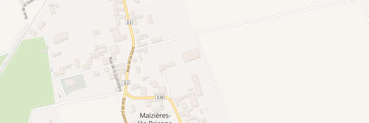 Plan du 1 Rle du Trou Collet à Maizières-lès-Brienne
