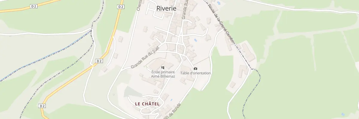 Plan du 5113 Le Bourg à Riverie