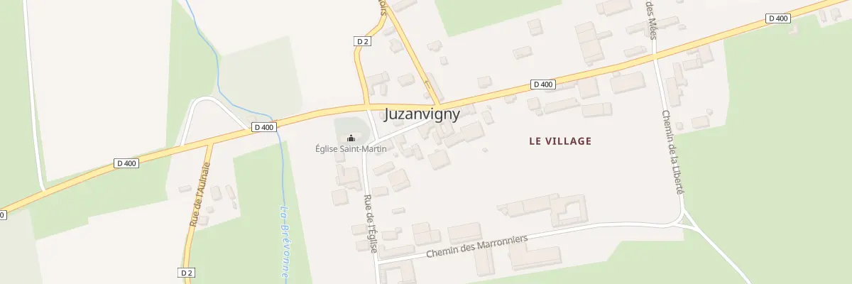 Plan du 5 Pl Saint Martin à Juzanvigny