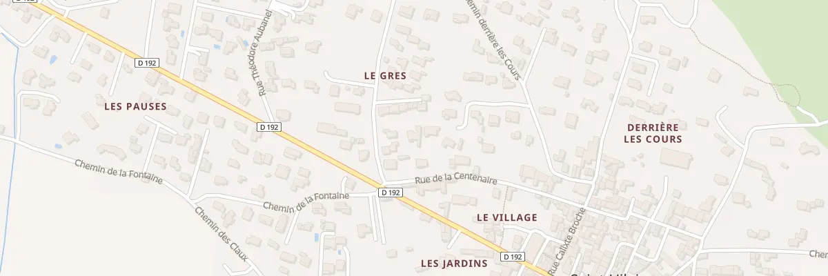 Plan du 2T Che de la Sabatière à Saint-Hilaire-d’Ozilhan