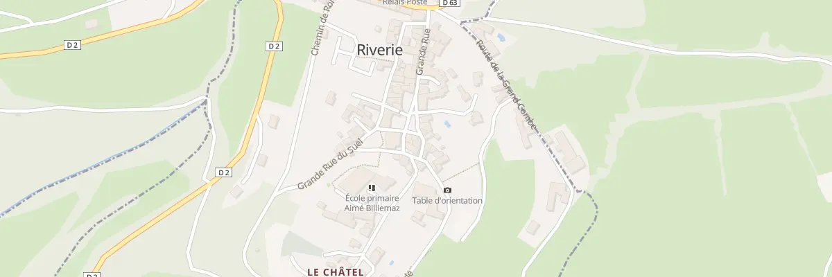 Plan du 5037 Le Bourg à Riverie