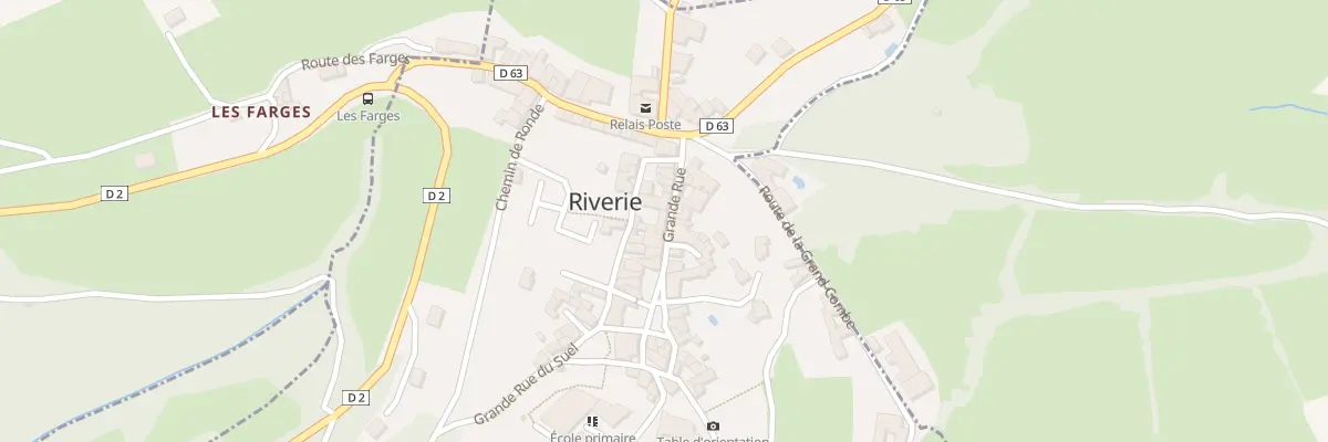 Plan du 5105 Le Bourg à Riverie