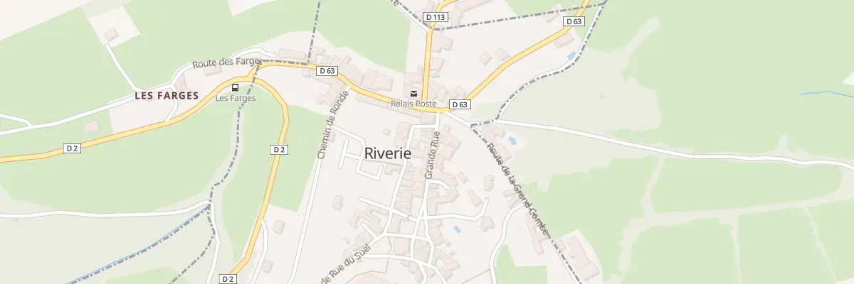 Plan du 5103 Le Bourg à Riverie
