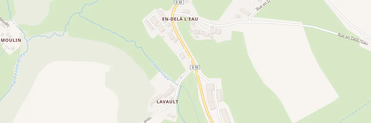 Plan du 14 Rte de Nolay à Molinot