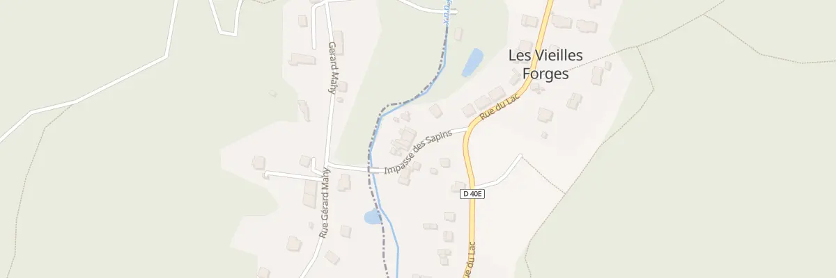 Plan du 3 Imp des Sapins aux Mazures