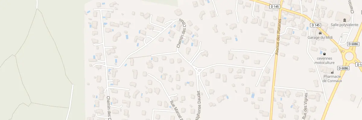 Plan du 5329 Les Cotes à Connaux