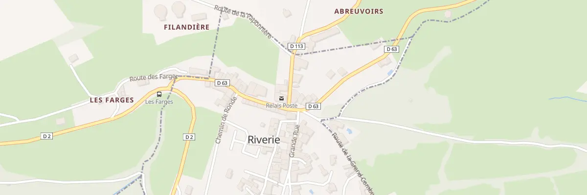 Plan du 5065 Le Bourg à Riverie