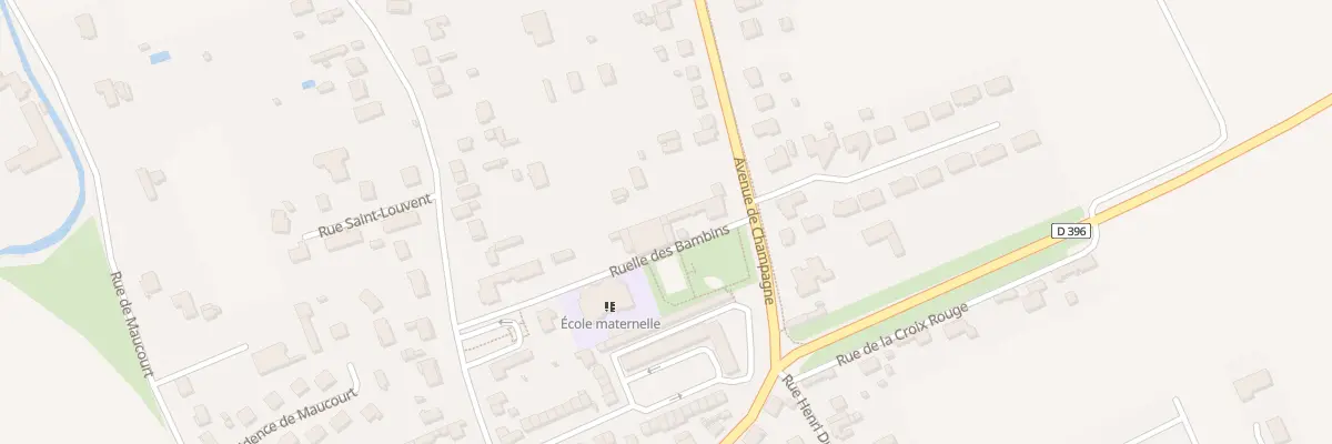 Plan du 21 Av de Champagne à Frignicourt