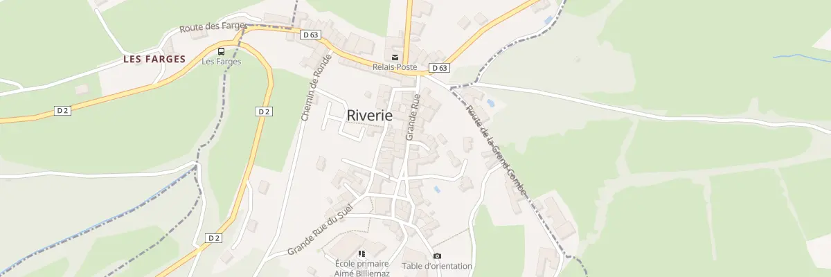 Plan du 5049 Le Bourg à Riverie