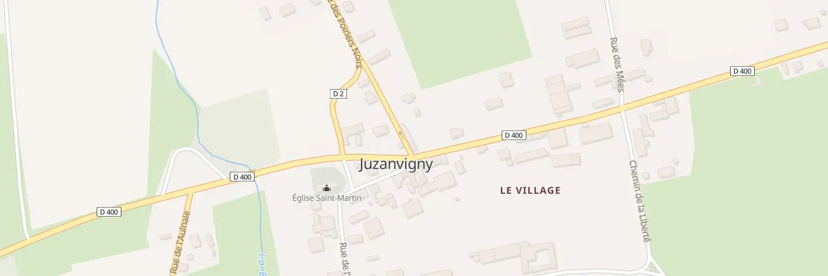 Plan du 2 Rue Principale à Juzanvigny