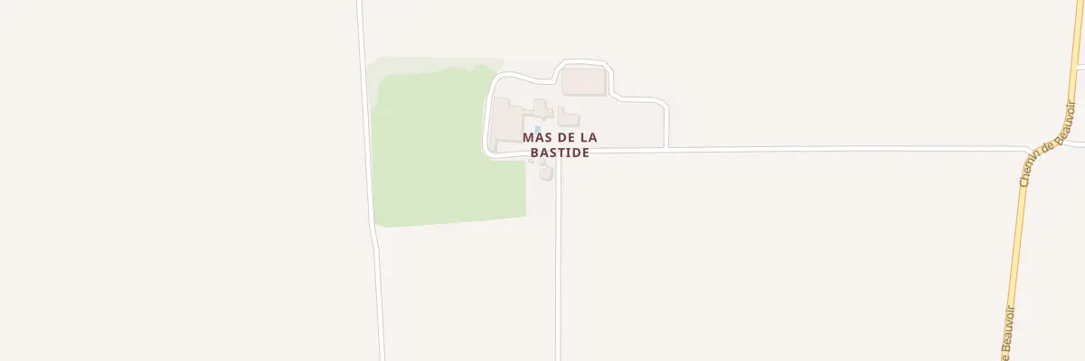 Plan du 450C Imp de la Bastide à Beaucaire