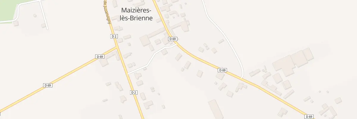 Plan du 20 Rue aux Chenes à Maizières-lès-Brienne