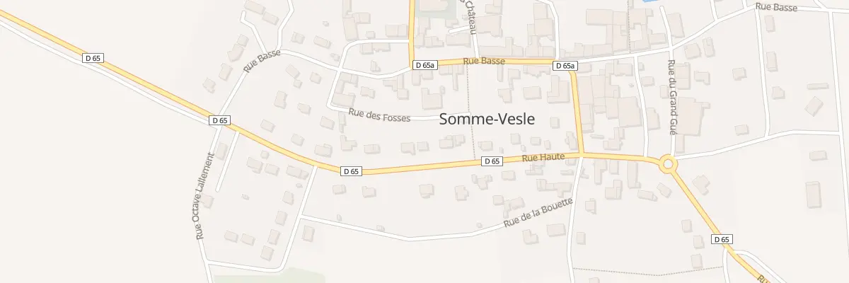 Plan du 5083 Rue Haute à Somme-Vesle