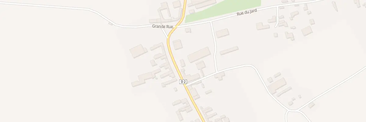 Plan du 21 Gr Grande Rue à Hampigny