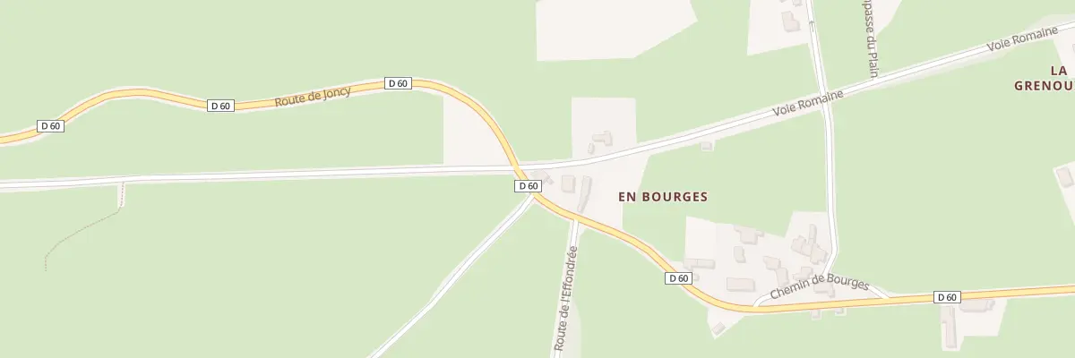 Plan du 1 Rte de Joncy à Saint-Clément-sur-Guye