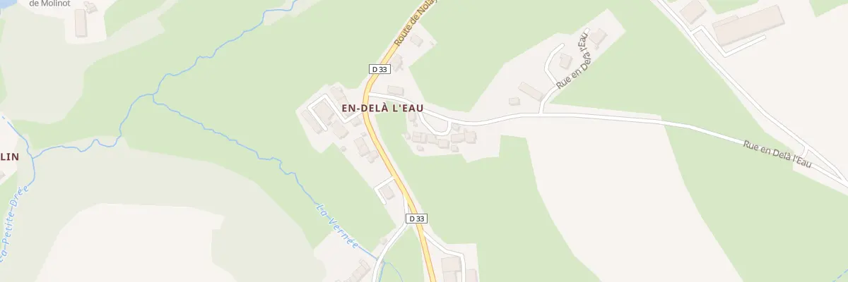 Plan du 4 Rue en Dela l’Eau à Molinot
