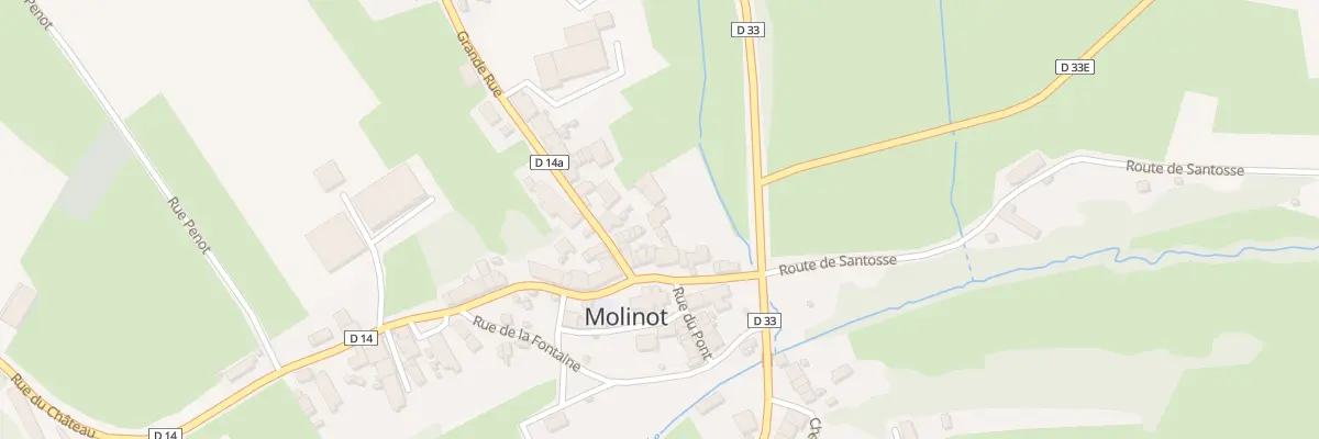 Plan du 4 Grande Rue à Molinot