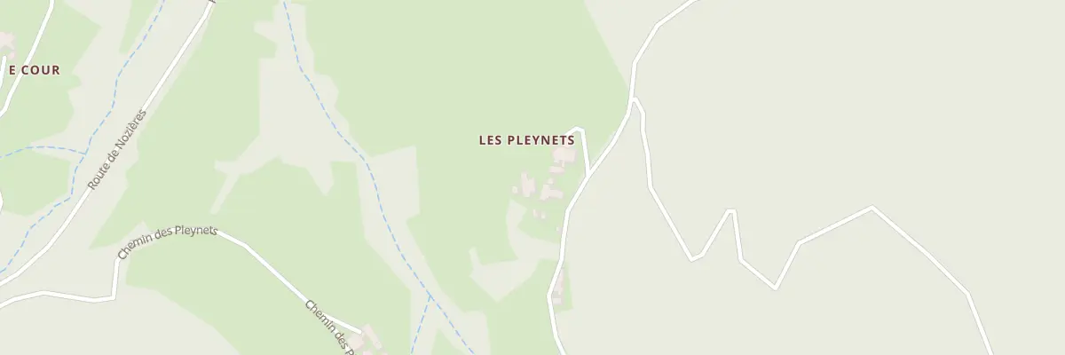 Plan du 5602 Les Pleynets à Saint-Félicien