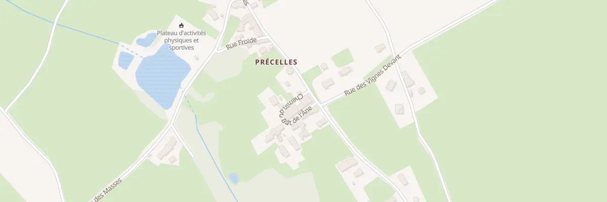 Plan du 5131 Precelles à Saint-Jean-de-Trézy