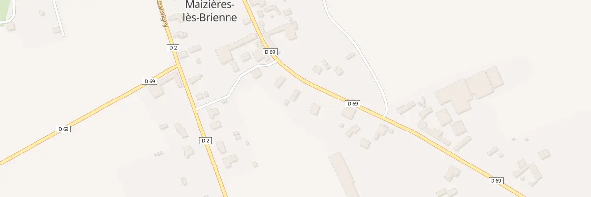 Plan du 22 Rue aux Chenes à Maizières-lès-Brienne