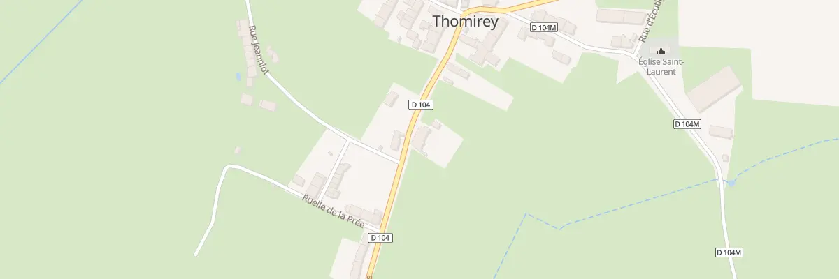 Plan du 2 Grande Rue à Thomirey