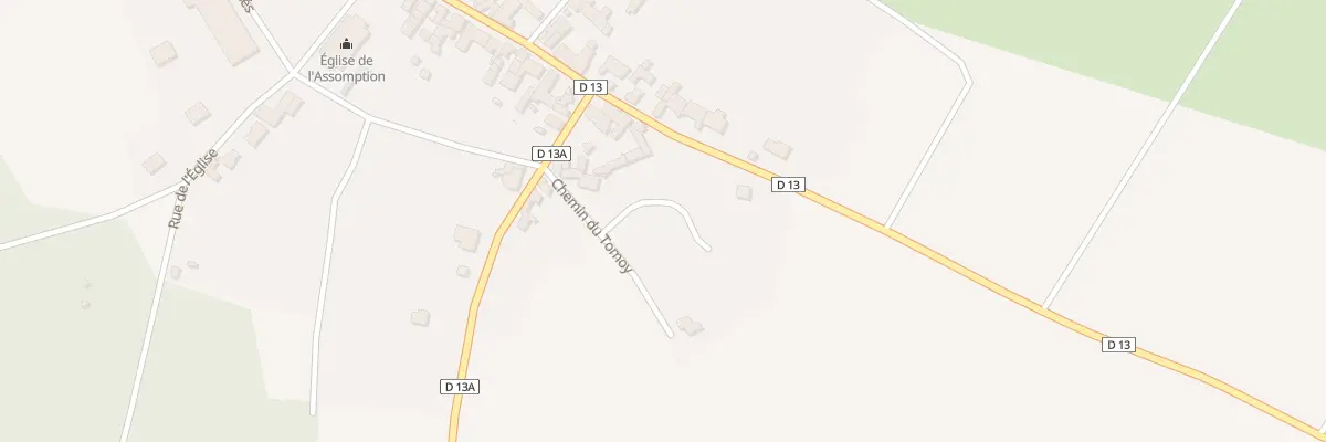 Plan du 3 Che du Tomoy à Grancey-sur-Ource