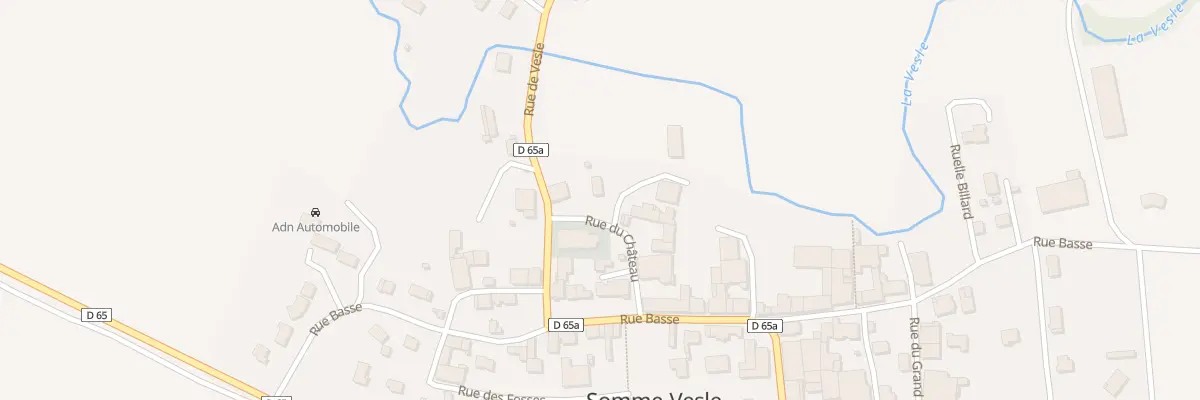Plan du 14 Rue du Château à Somme-Vesle