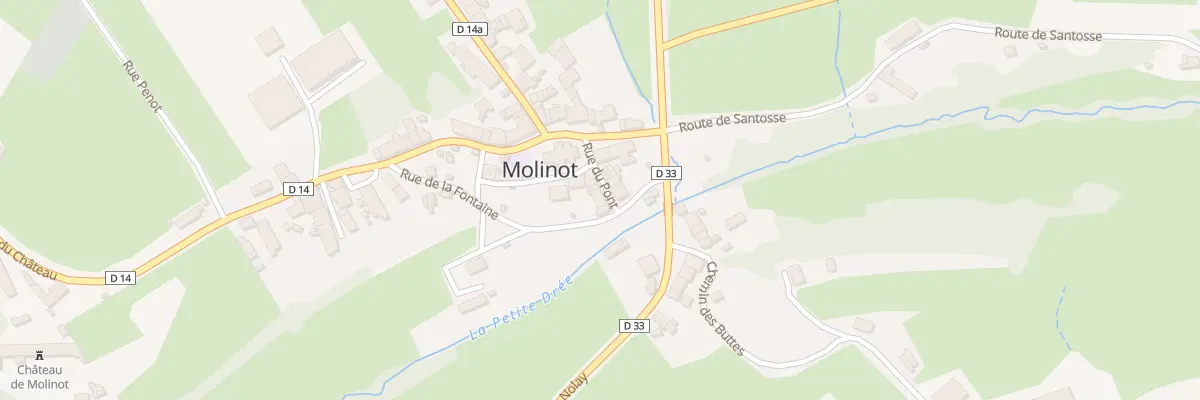 Plan du 4 Rue du Pont à Molinot