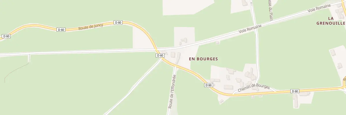 Plan du 3 Rte de Joncy à Saint-Clément-sur-Guye