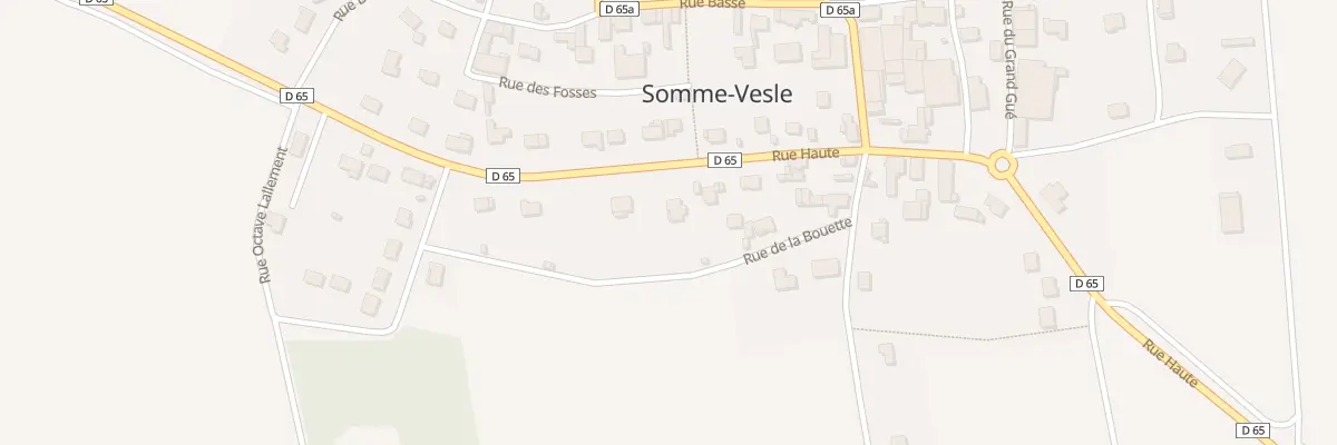 Plan du 28 Rue Haute à Somme-Vesle