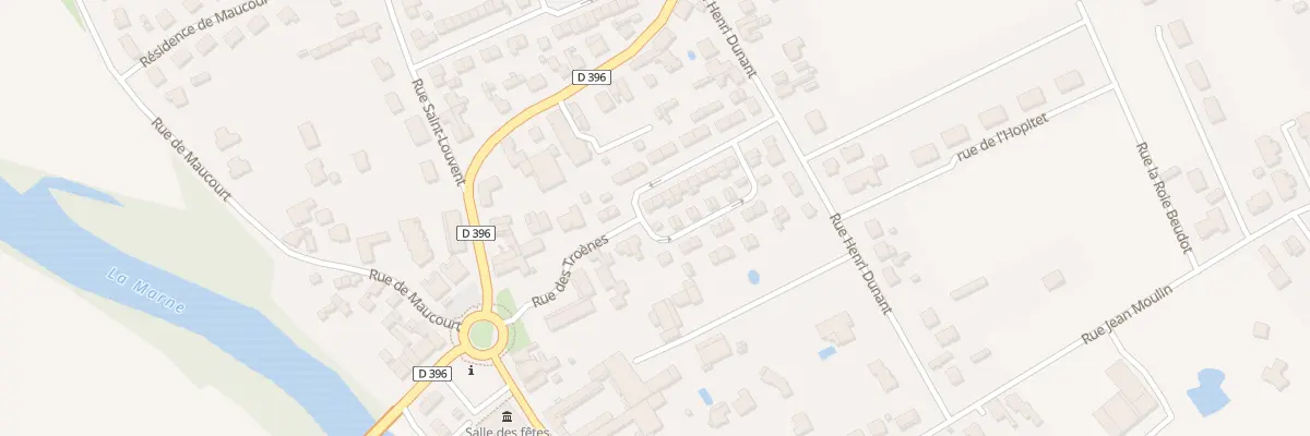 Plan du 61 Rue des Troënes à Frignicourt
