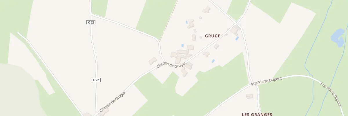 Plan du 265 Che de Gruges à Bully
