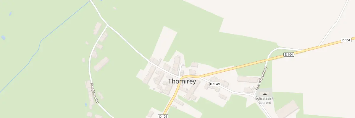 Plan du 2 Rue au Clair à Thomirey