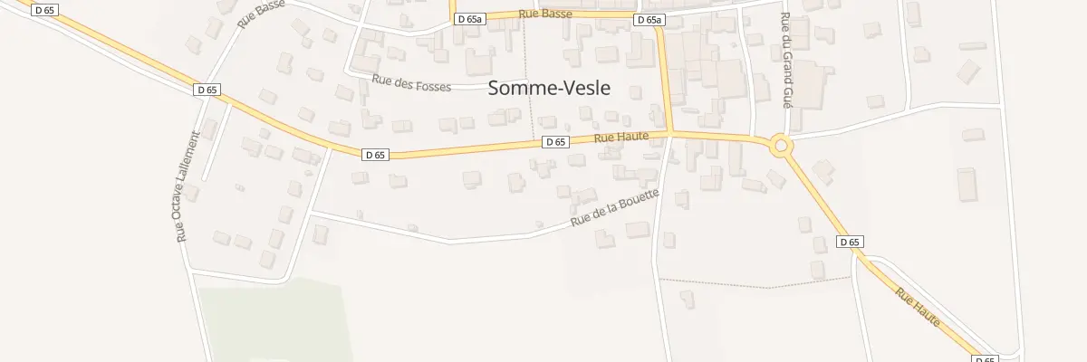 Plan du 30 Rue Haute à Somme-Vesle