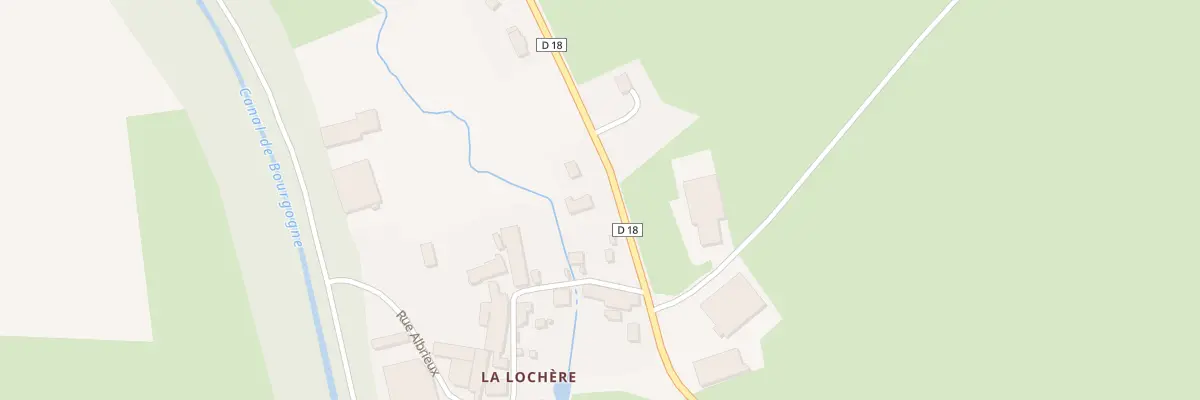 Plan du 18 Rue Sainte Baville à Créancey