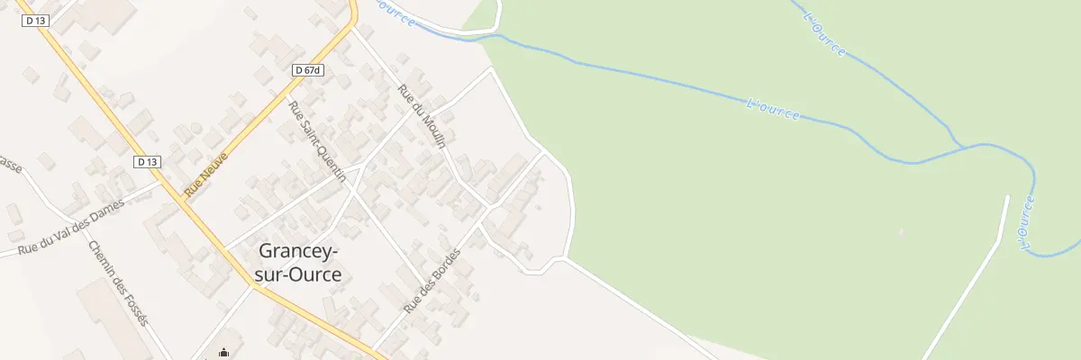 Plan du 6 Imp des Jardins à Grancey-sur-Ource