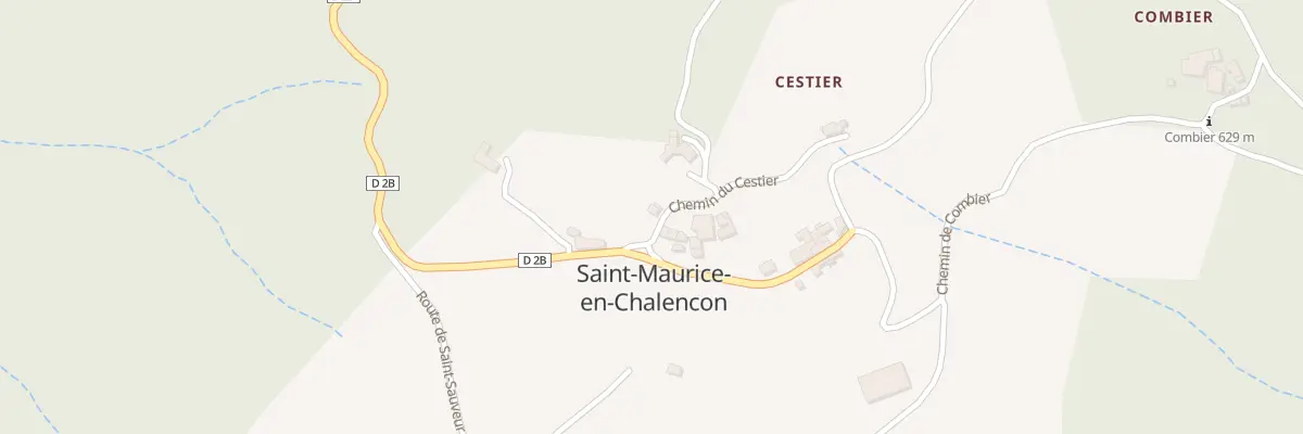 Plan du 5182 Saint Maurice à Saint-Maurice-en-Chalencon