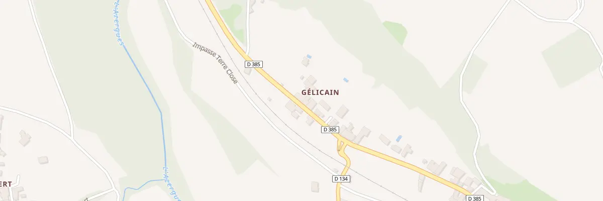 Plan du 5009 Gelicain au Breuil