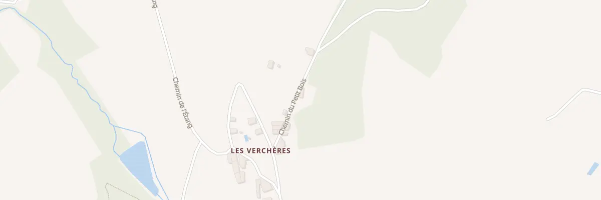 Plan du 104 Che du Petit Bois à Chevinay
