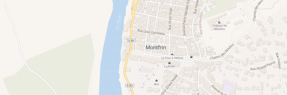 Plan du 3 Rue du Docteur Larrey à Montfrin