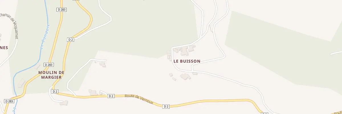 Plan du 5788 Le Buisson à Lamastre
