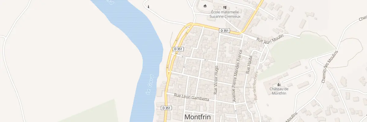 Plan du 9 Rue Anatole France à Montfrin