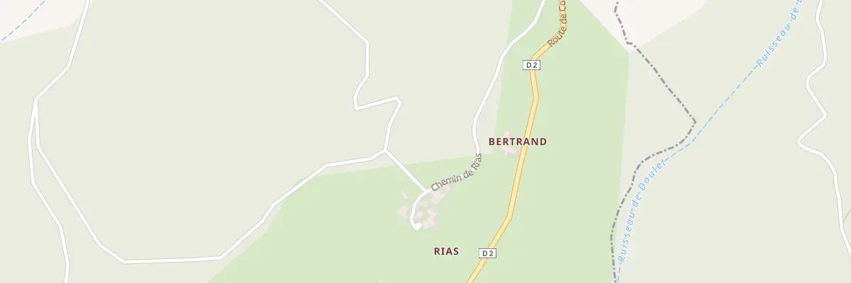 Plan du 240 Che de Rias à Saint-Maurice-en-Chalencon